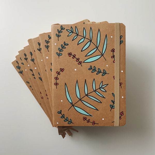 Floral A6 Notebook