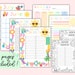 Printable SUMMER Planner Bundle Summer Calendar Summer Checklist Summer ...