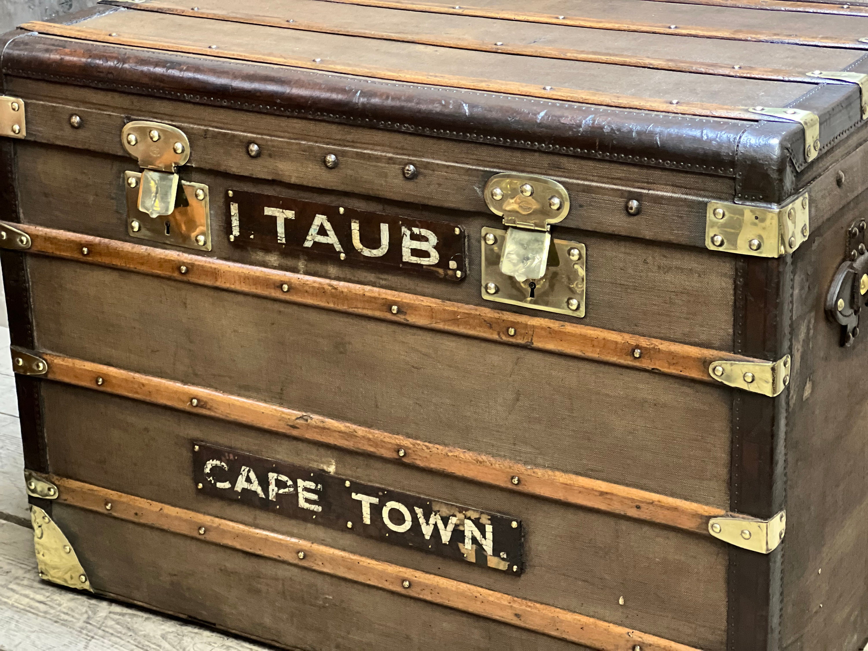 Luxury Antique Steamer Trunk Circa 1890 S Home Furnishings 