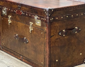 Handmade End Table Trunk - Bespoke design - luxury finish