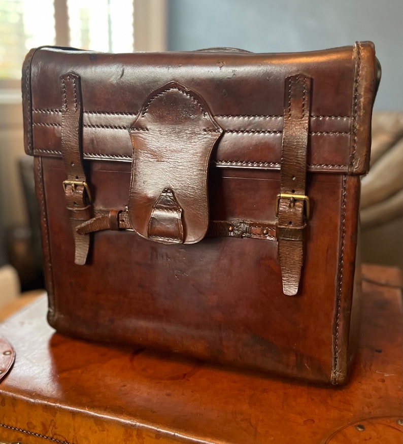 Rare Victorian Hatbox Trunk by John Pound London zdjęcie 8