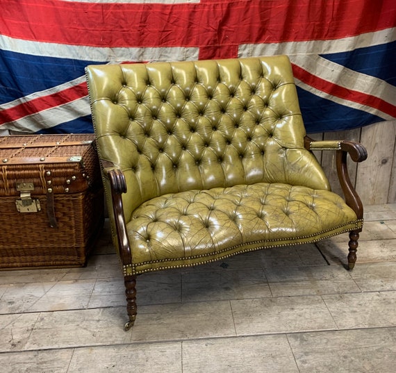 Chesterfield library chair clearance