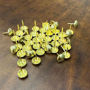 brass dome rivets