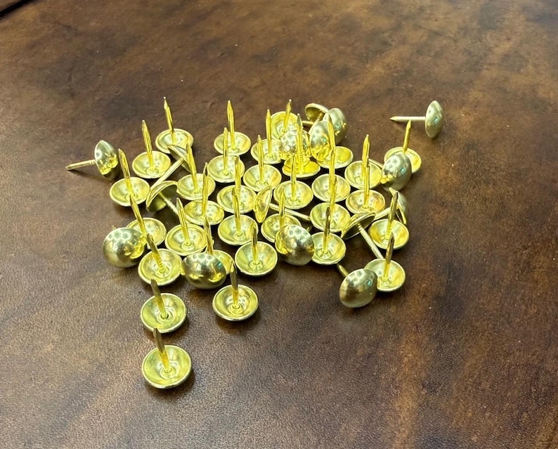 brass dome rivets