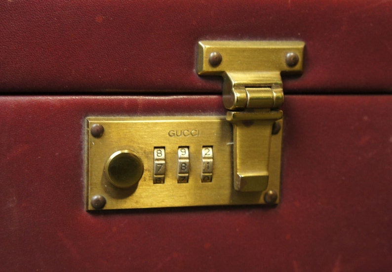 Luxury Attache Case By GUCCI with Removable Briefcase Folder image 3