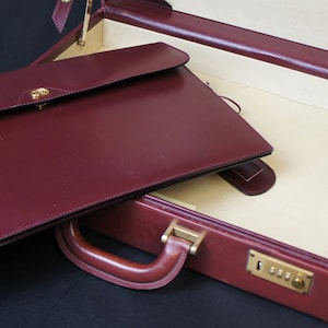 Luxury Attache Case By GUCCI with Removable Briefcase Folder image 8