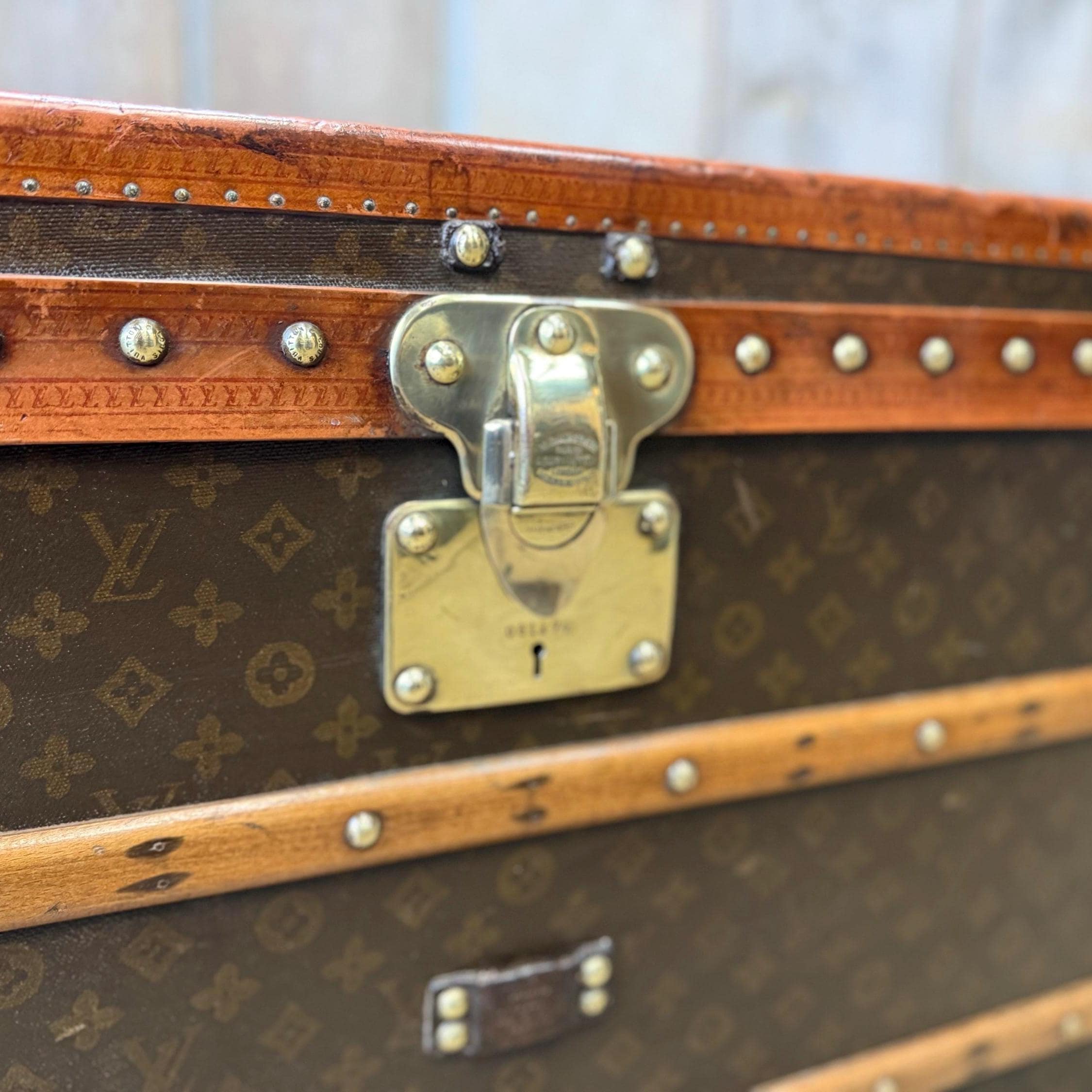 ルイ・ヴィトン モノグラム ヴィンテージ スチーマー トランク - Etsy 日本