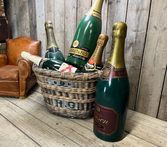 Large 2024 champagne bottle