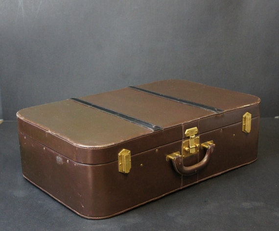 Luxury Leather Travel Suitcase by HERMES PARIS 