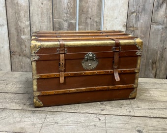 Antique French Travel Trunk