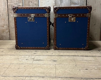 Royal Blue Luxury End Tables