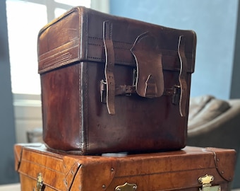 Victorian Hatbox Trunk by John Pound London