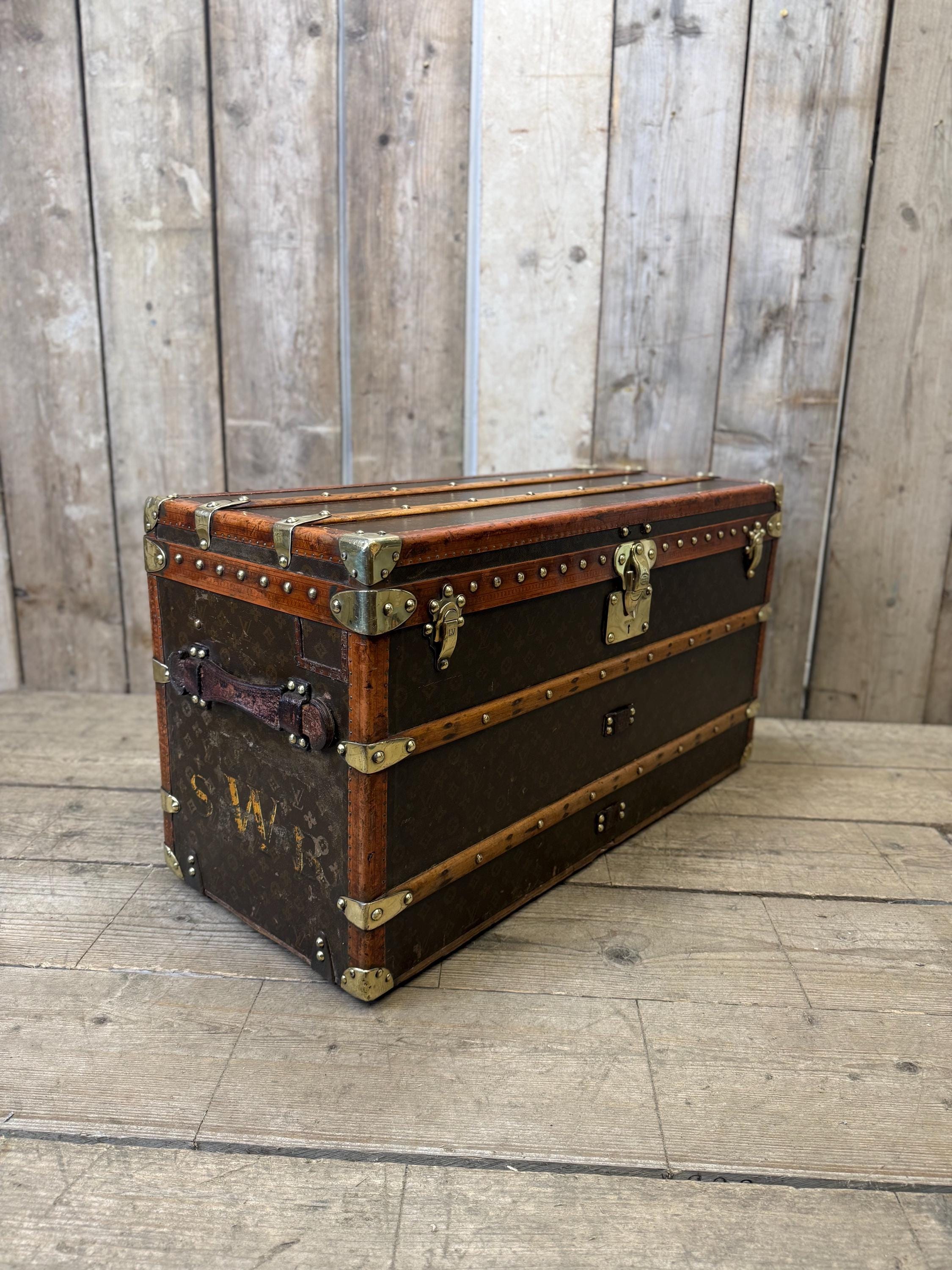 ルイ・ヴィトン モノグラム ヴィンテージ スチーマー トランク - Etsy 日本