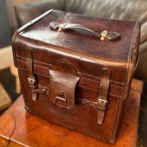 Rare Victorian Hatbox Trunk by John Pound London image 6