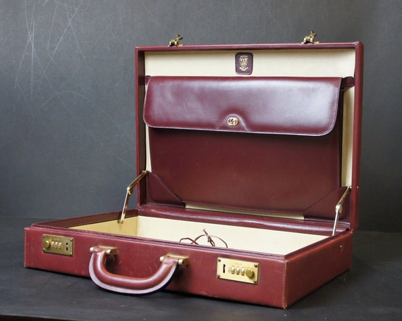 Luxury Attache Case by GUCCI With Removable Briefcase Folder - Etsy