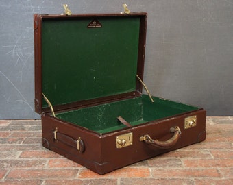Rare Fosters & Sons Gentleman's Luxury Travel Suitcase