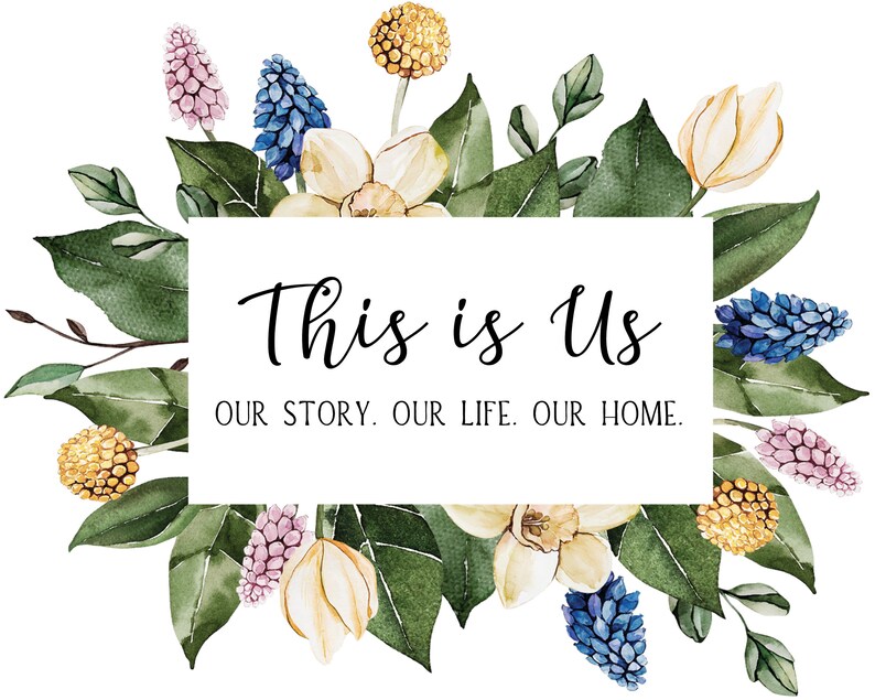 THIS IS US Wall Art Bedroom Decor Printable Posters Etsy