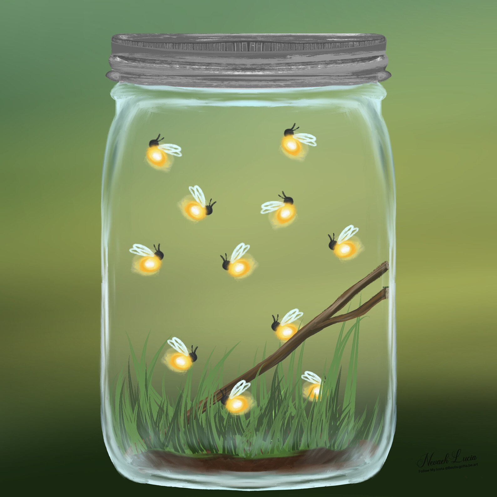 Firefly Memories - Etsy