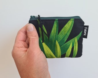 Fabric Machine Zipperpouch Leaves