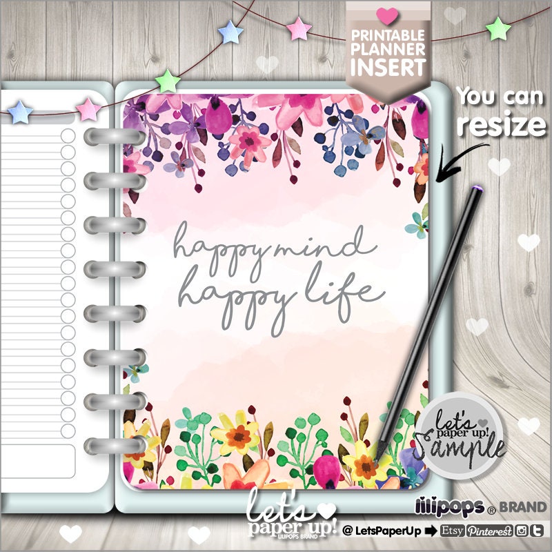 "Your only Limit is You" Quote 2-Sided Dashboard for use with Happy Planner "Your only Limit is You" Quote 2-Sided Dashboard for use with Happy Planner