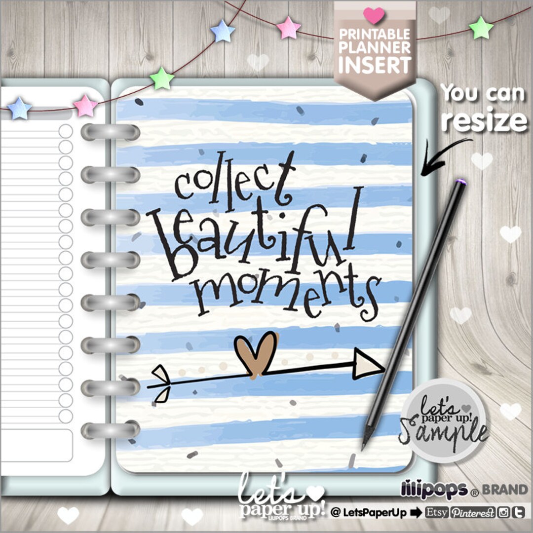 Planner Insert Printable Planner Insert Printable Sheets - Etsy
