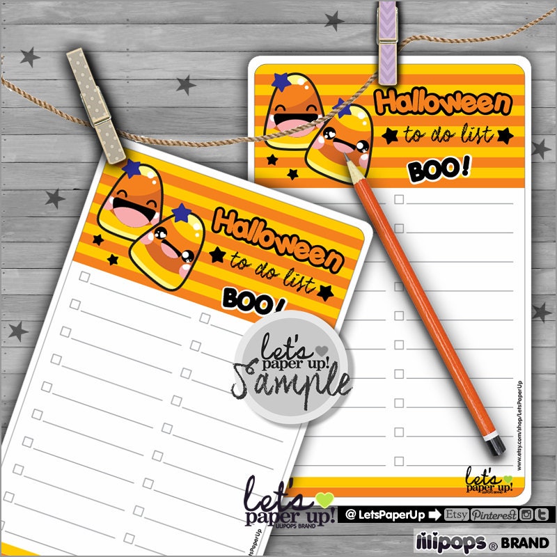 Printable Halloween Notes Halloween Stationery Halloween | Etsy