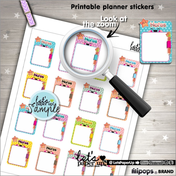 Reminder Stickers, Printable Planner Stickers, Box Stickers, Labels