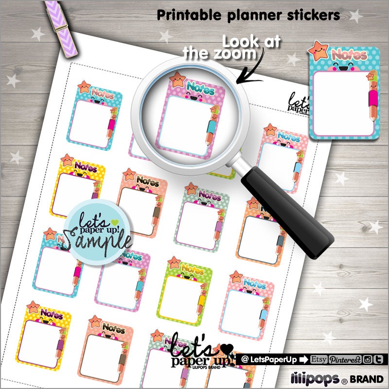 Reminder Stickers, Printable Planner Stickers, Box Stickers, Labels S…
