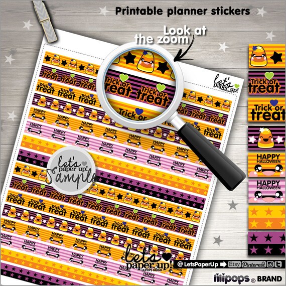 Printable Planner Stickers Halloween Stickers Candy Corn Washi Tape printable-planner-stickers-halloween-stickers-candy-corn-washi-tape