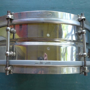 Leedy Snare Drum, 1910s-20s, Vintage Drums, Leedy Drums image 2