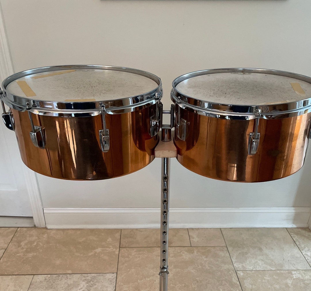 Vintage 1968 Ludwig Timbales Etsy