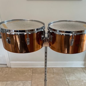 Vintage 1968 Ludwig Timbales