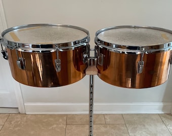 Vintage 1968 Ludwig Timbales