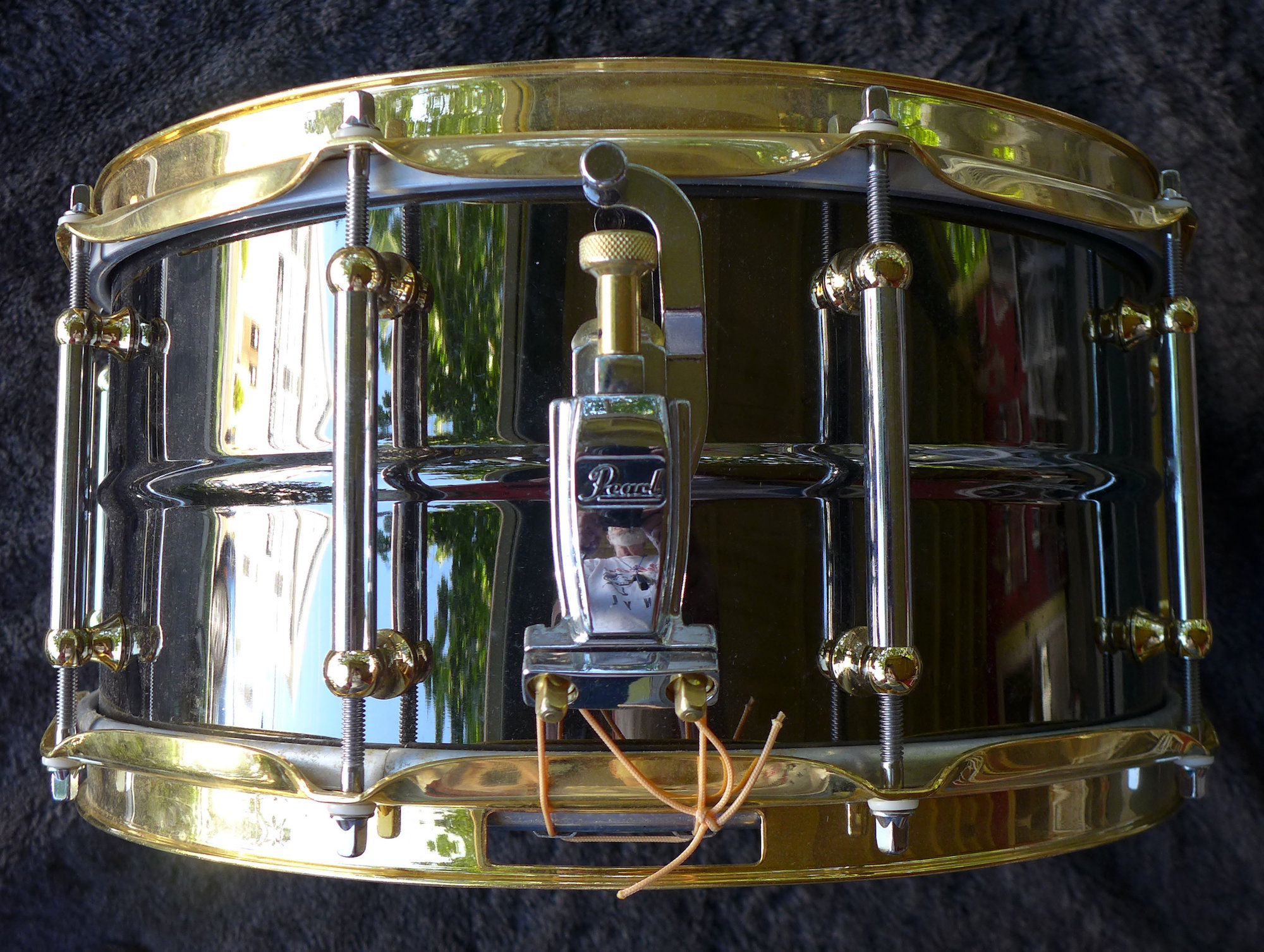 Pearl Steve Ferrone Signature Snare Drum 14 X 6.5 Black Nickel