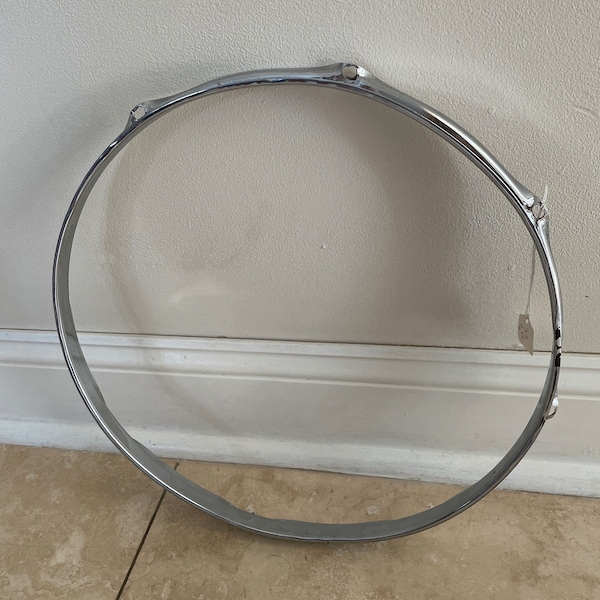 Vintage Ludwig 14" Chrome snare drum hoop