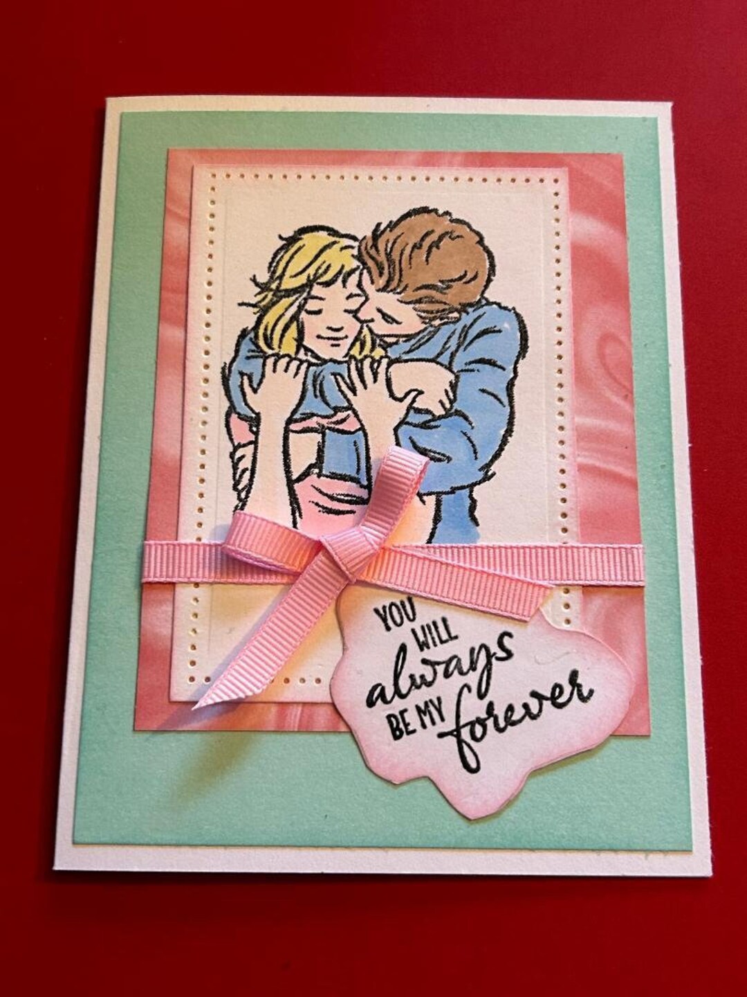 Handmade Valentine Card - Etsy