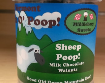 poop vermont milk chocolate pig cashews