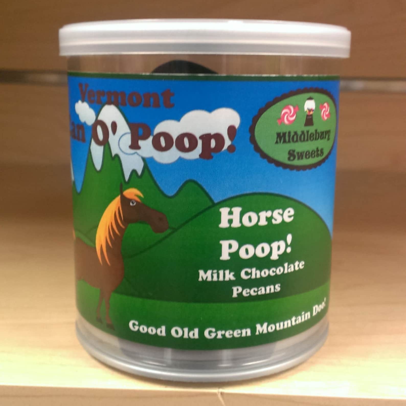 Vermont Can O' Poop Horse Poop milk Chocolate Pecans Etsy