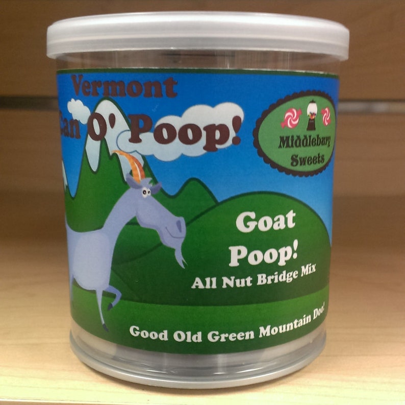 Vermont Can O' Poop Goat Poop All Nut Bridge Mix Bild 1