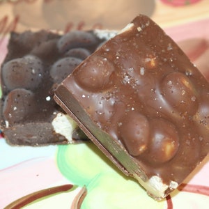 Chocolate Bark Bites - Macadamia Chocolate Bark