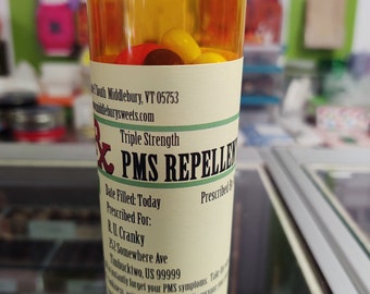 Candy Filled Prescriptions - PMS Repellent