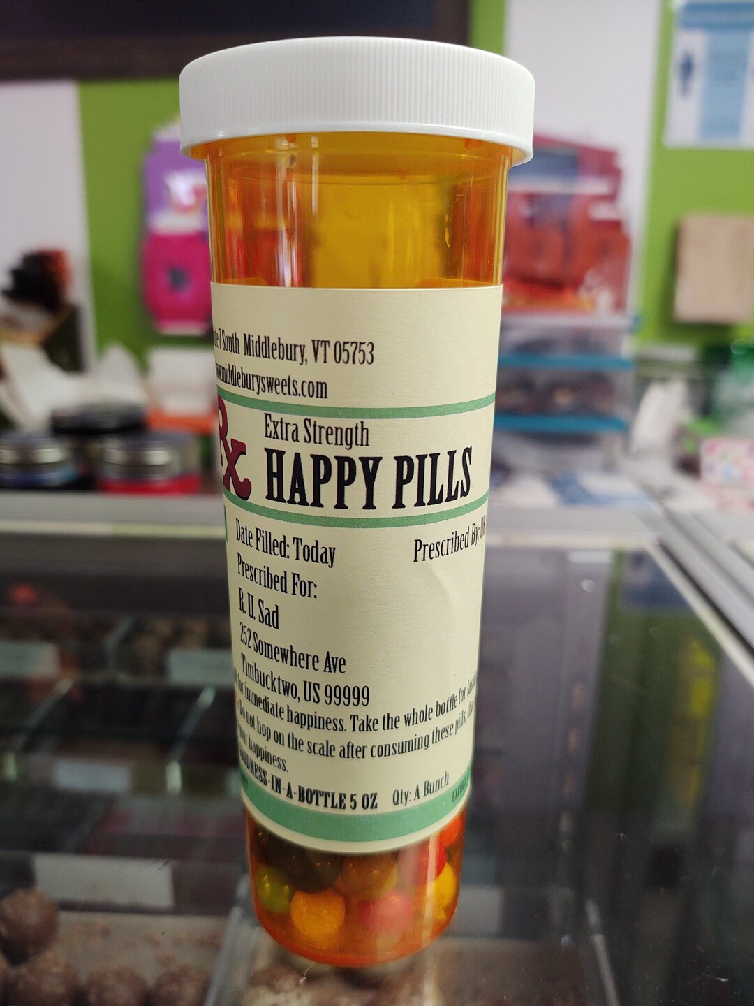 Candy Filled Prescriptions - Happy Pills - Etsy