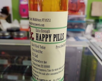 Candy Filled Prescriptions - Happy Pills