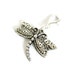 Knitting Progress Keeper | Knitting Project Bag Zipper Pull | Crochet Stitch Marker | Removable Stitchmarker | Curved Tail Dragonfly (P069)