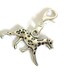 Knitting Progress Keeper | Knitting Project Bag Zipper Pull | Crochet Stitch Marker | Removable Stitchmarker | Dalmation Dog Charm (P102)