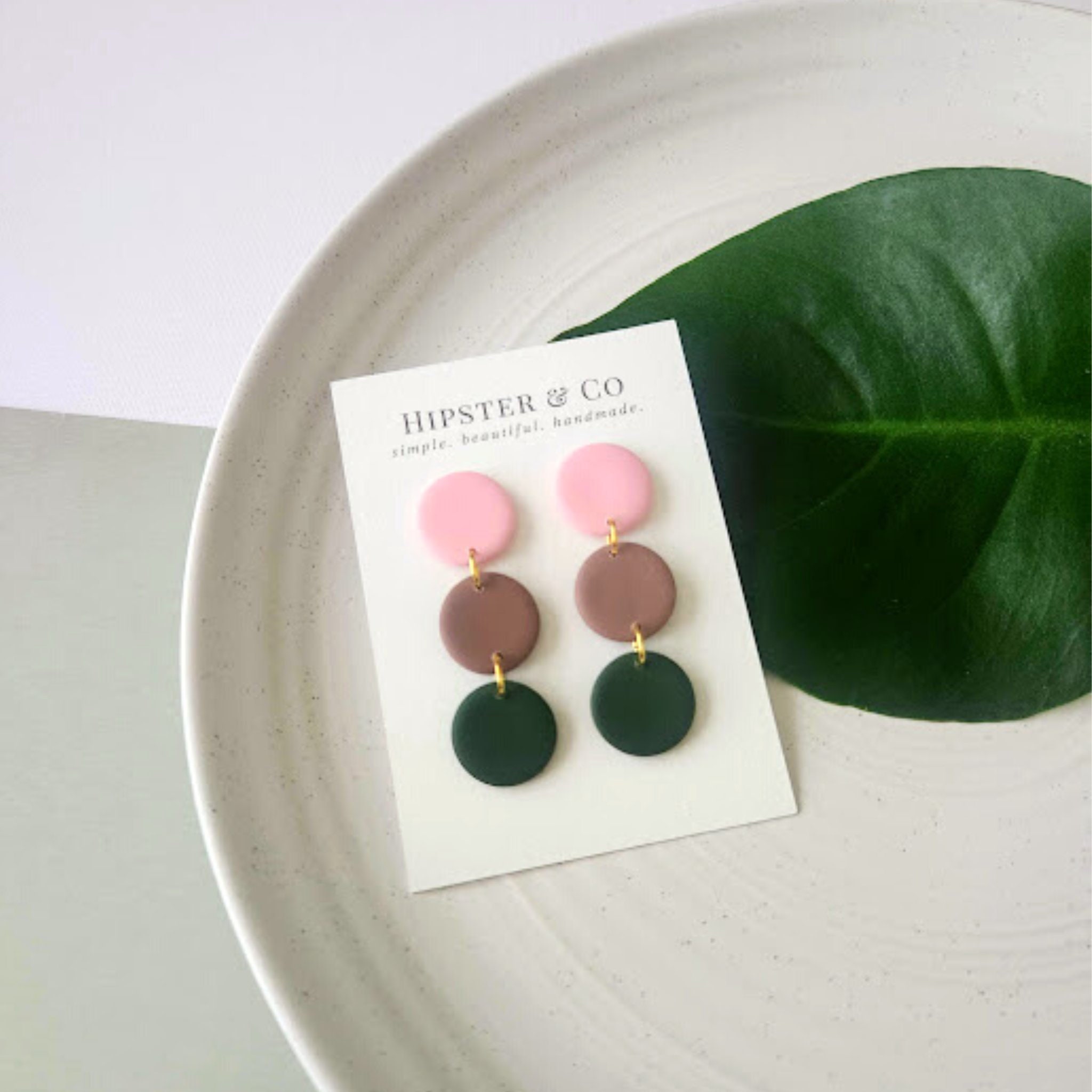The Pierre Polymer Clay Multi-Colored Dangle Earrings