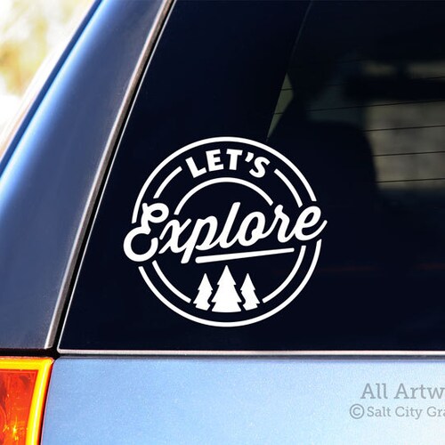 This is Our Happy Place Camping Vinyl Decal Camper Decal Etsy
