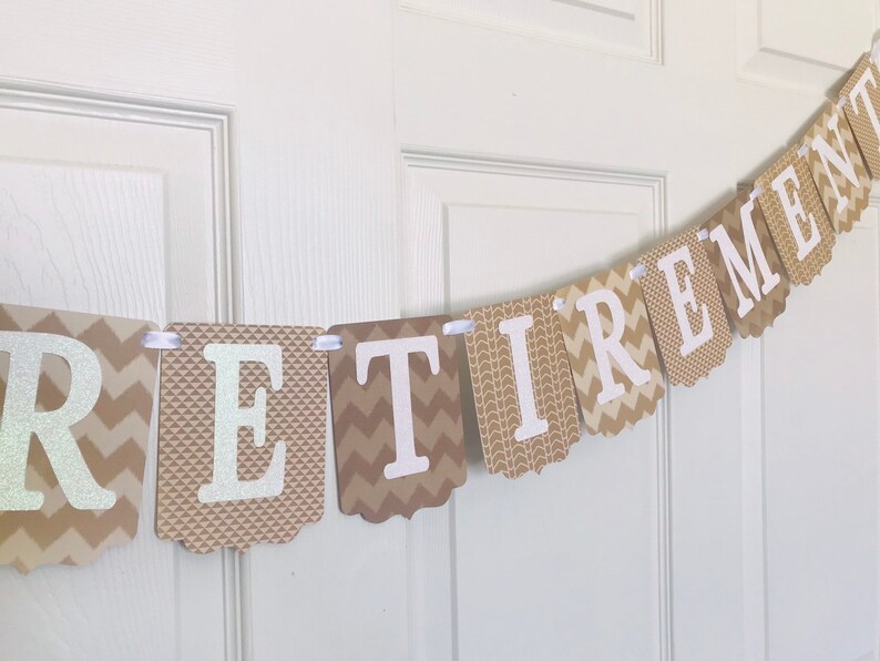 happy retirement banner retirement banner retirement party etsy