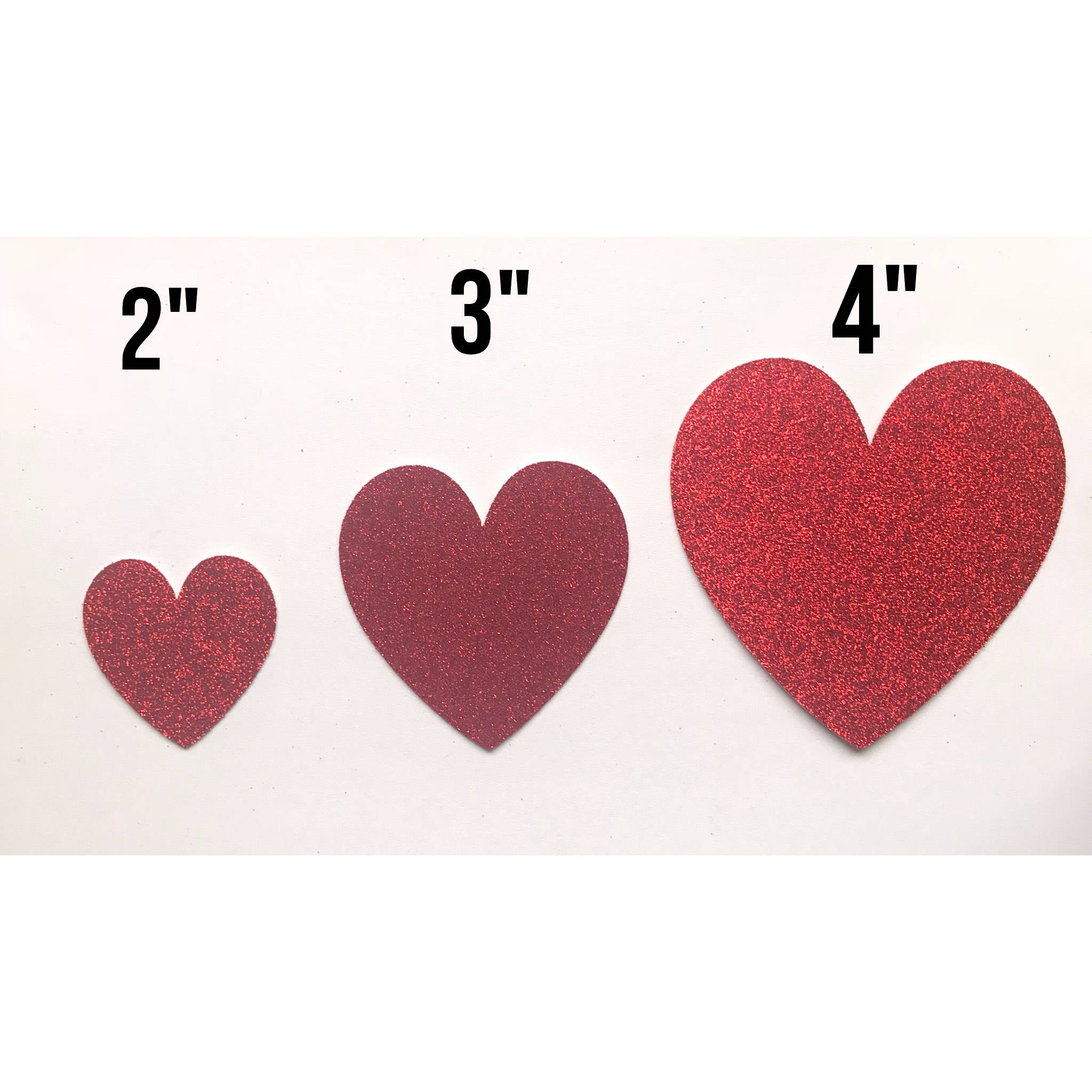 Hearts Cut Outs Hearts Die Cut Valentine's Day Etsy