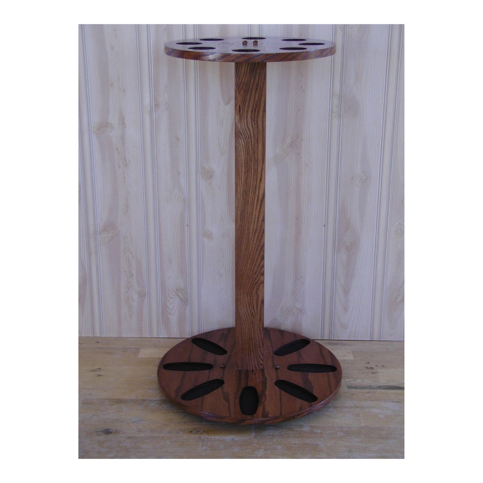 Rotating Gun Rack 8gun Oak Wood American Made Beautiful Etsy